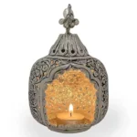 German silver tealight holder, antique diya lamp, Diwali candle stand, pooja diya décor, silver tealight for home temple, handcrafted diya gift, oxidized candle holder, spiritual home décor item